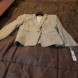 Antonio Melani blazer and trouser size 6 taupe